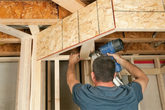 finishing basement walls