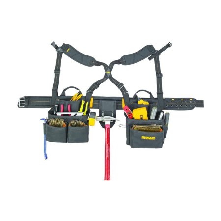  The Best Tool Belt Option: DEWALT Framer's Combo Apron with Suspenders 20 Pocket