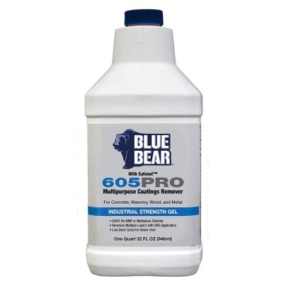 Blue Bear 605Pro Multipurpose Coatings Remover on a white background