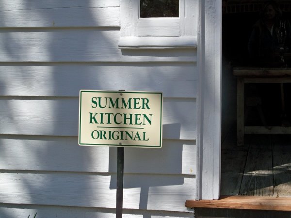 The History of the Summer Kitchen