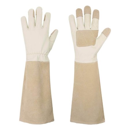  The Best Gardening Gloves Option: Handylandy Rose Pruning Gloves Long Thorn Proof