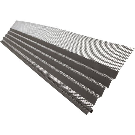  The Amerimax Hoover Dam Metal Mesh Gutter Guard on a white background.