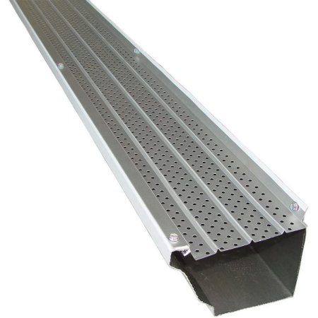  The FlexxPoint 5-Inch Residential Gutter Guard on a white background.