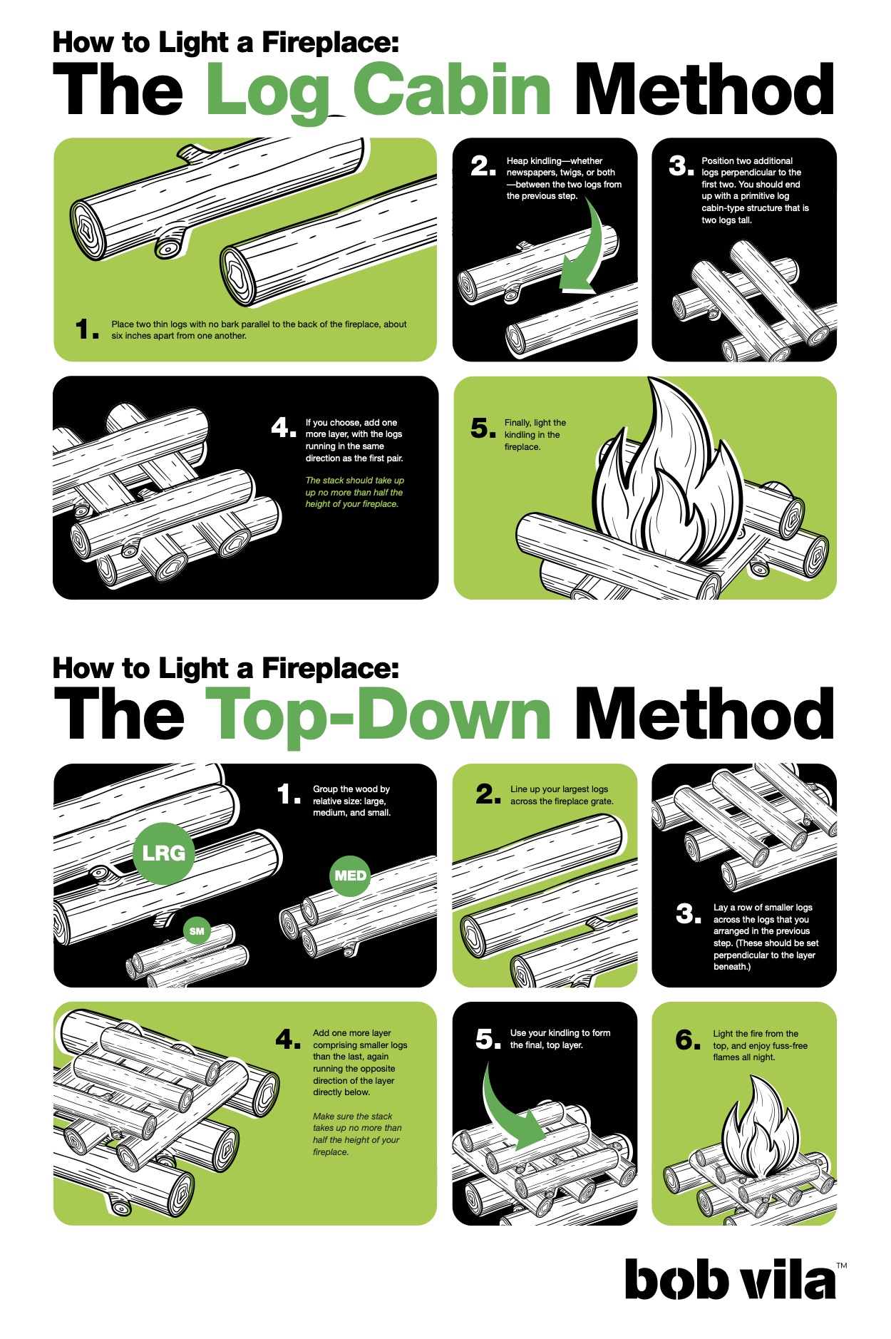 How to light a fireplace