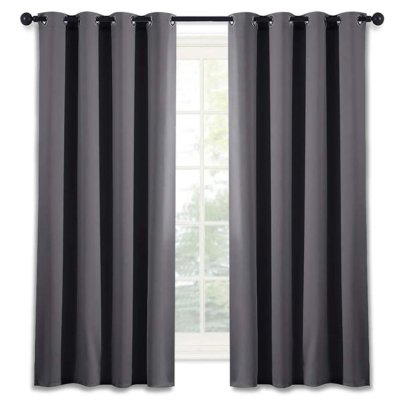 The Best Blackout Curtains Option: NICETOWN Grommet Top Blackout Curtain