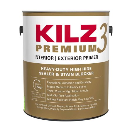  Kilz 3 Premium Interior/Exterior Primer on a white background.