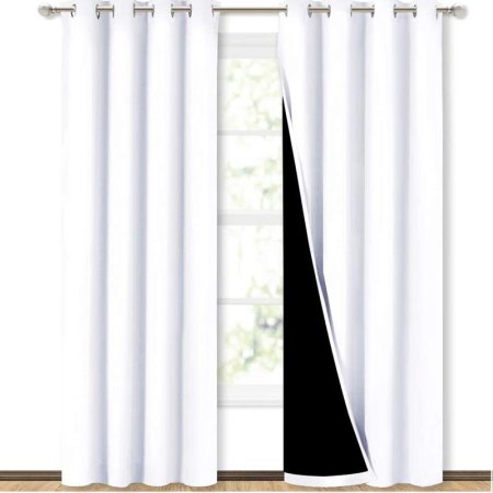  The Best Blackout Curtain Option: NICETOWN 100% Blackout Window Curtain Panels