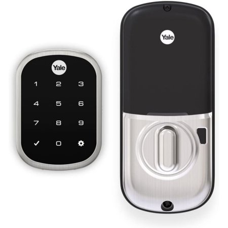  The Yale Assure Lock SL With Z-Wave Plus on a white background.