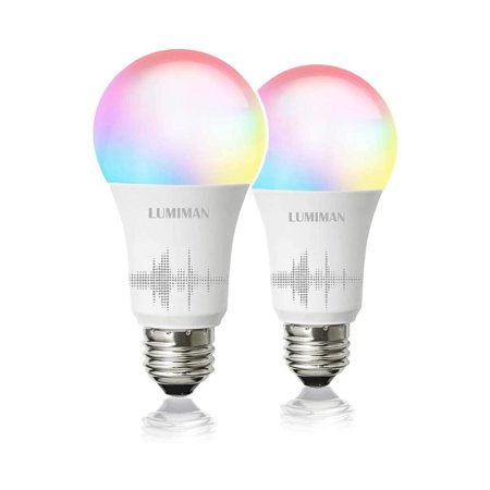  The Best LED Light Bulb Option: Lumiman WiFi Smart LED Light Color-Changing Bulbs