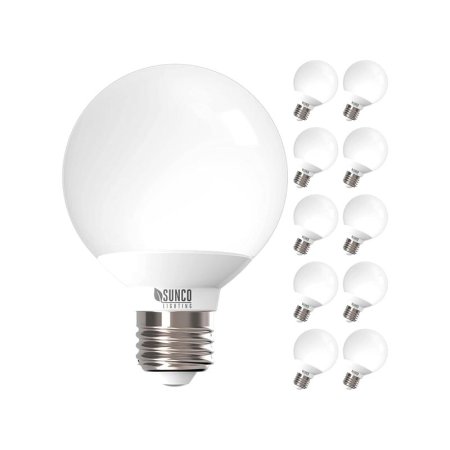  The Best LED Light Bulb Option: Sunco G25 LED Bulbs