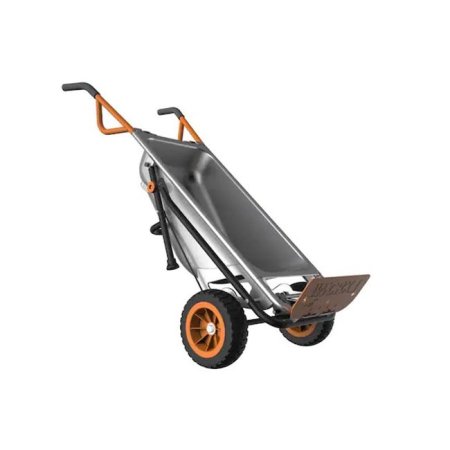  Worx WG050 Aerocart 8-in-1 2-Wheel Wheelbarrow on a white background