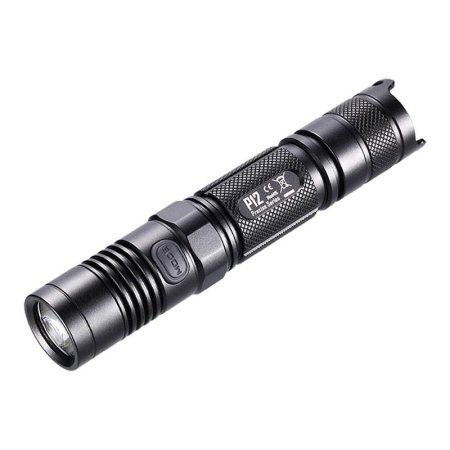  The Nitecore P12 1000 Lumen LED Tactical EDC Flashlight on a white background.