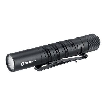  The Olight i3T EOS Small Flashlight on a white background.