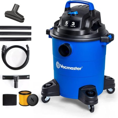  The Best HEPA Vacuum Option: Vacmaster 5-Gallon 3 Peak HP Wet/Dry Vacuum