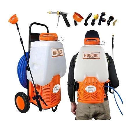  The Best Backpack Sprayer Option PetraTools HD5000 Battery-Powered Backpack Sprayer