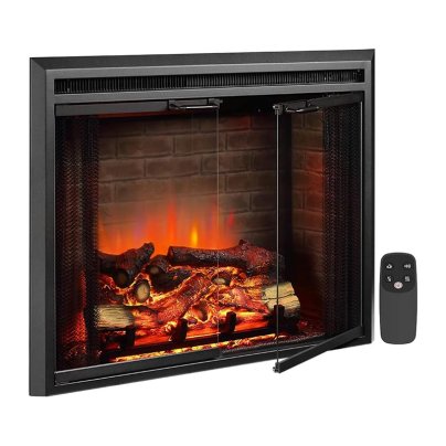 The Best Electric Fireplace Option PuraFlame Klaus 33 Electric Fireplace Insert