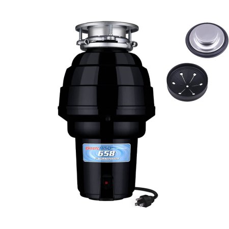  The Best Garbage Disposal Option: Waste Maid 1-1 4 HP Garbage Disposal, Premium, Black