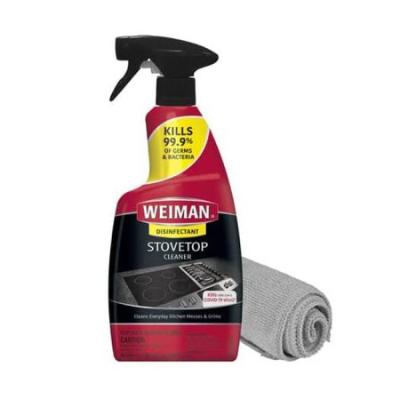  The Best Glass Cleaner Option: Weiman Stove Top Daily Disinfecting Cleaning Spray