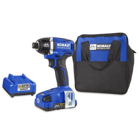  The Best Impact Driver Option: Kobalt 24-volt Max Variable Speed Brushless Cordless