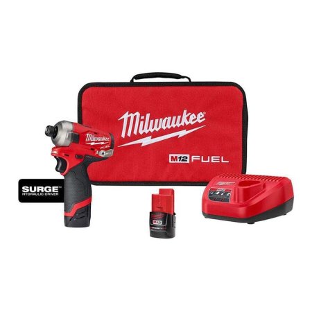  The Best Impact Driver Option: Milwaukee 2551-22 M12 FUEL SURGE Hydraulic Driver Kit