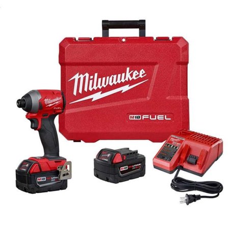  The Best Impact Driver Option: Milwaukee 2853-22 M18 FUEL Hex Impact Driver Kit