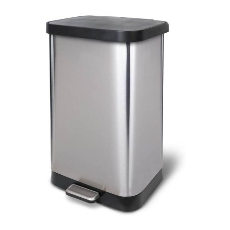  The Best Kitchen Trash Can Option: Glad Stainless Steel Step Can with Odor Protection