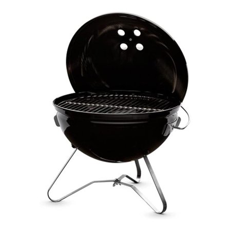  The Weber Smokey Joe 14-Inch Charcoal Grill on a white background.