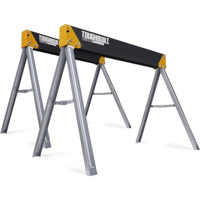 The Best Sawhorse Option: ToughBuilt Heavy-Duty Folding Sawhorses