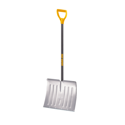 The Best Snow Shovel Option: True Temper 18-Inch Aluminum Snow Shovel With D-Grip