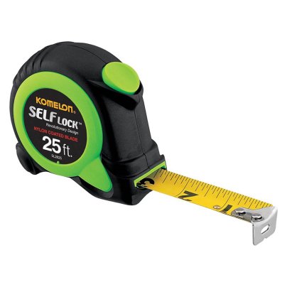 The Best Tape Measures Option: Komelon Self Lock 25-Foot Power Tape