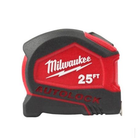  The Best Tape Measures Option: Milwaukee 25 ft. Compact Auto Lock Tape Measure