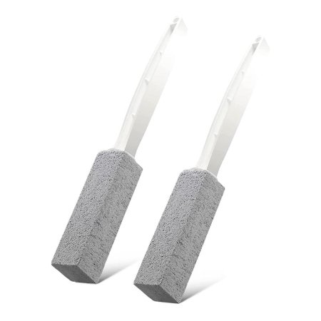  Two of the Kadden Pumice Stone Toilet Cleaners on a white background.