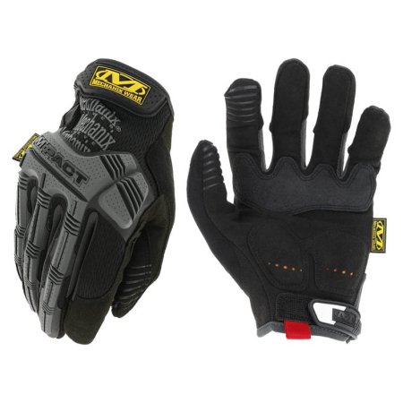  The Mechanix Wear M-Pact Gray Work Gloves on a white background.