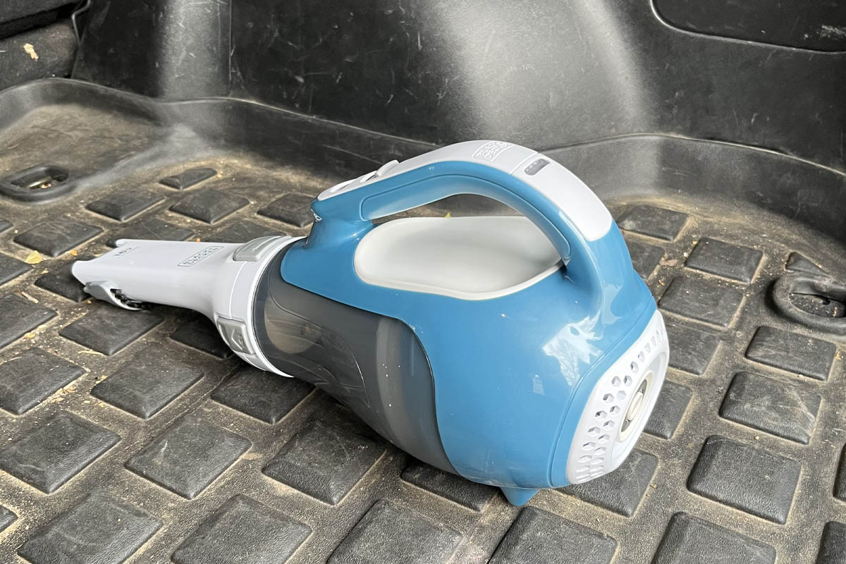 One of the Best Handheld Vacuum Options close-up