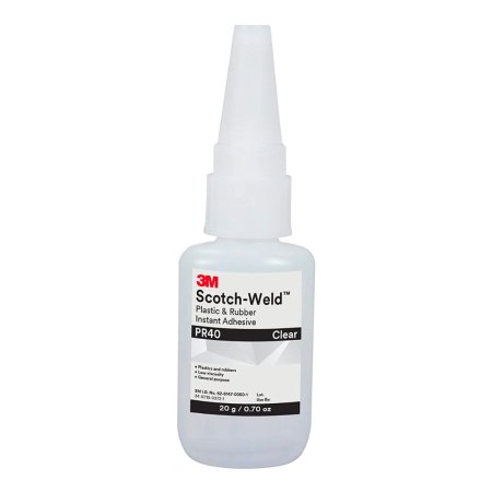  The Best Super Glues Option: 3M Scotch-Weld Plastic & Rubber Instant Adhesive PR40