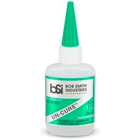  The Best Super Glues Option: Bob Smith Industries Un-Cure Super Glue Debonder