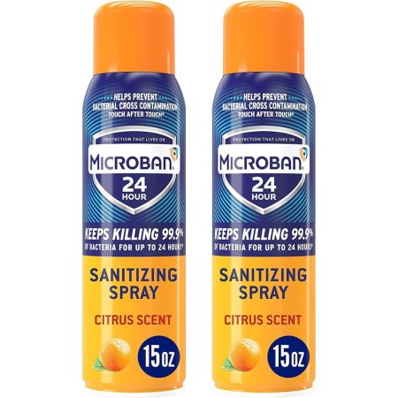  The Best Disinfectant Spray Option: Microban 24-Hour Sanitizing Spray