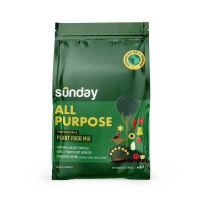 The Best Garden Fertilizer Option: Sunday All-Purpose Plant Food Mix