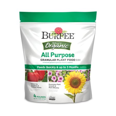  The Best Garden Fertilizer Option: Burpee Natural Organic All-Purpose Plant Food