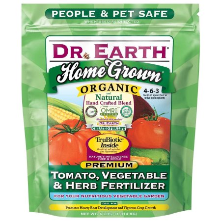  The Best Garden Fertilizer Option: Dr. Earth Organic and Natural Home Grown Fertilizer