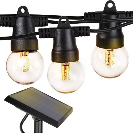  Brightech Ambience Pro Solar Outdoor String Lights on a white background