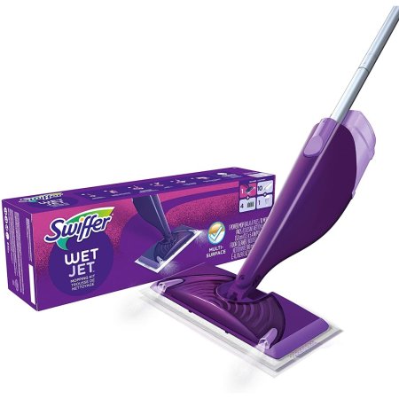  The Best Mops Option: Swiffer WetJet Hardwood and Floor Spray Mop Kit