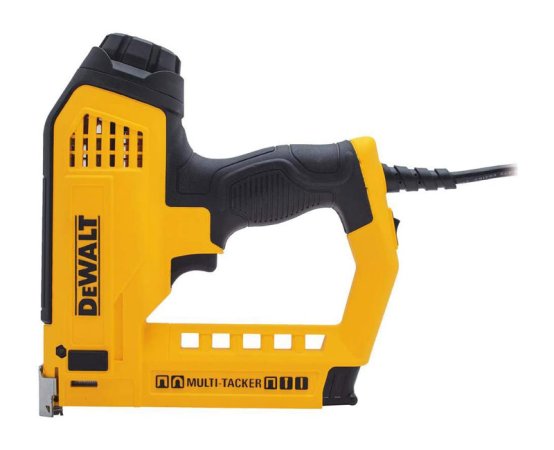  The Best Staple Gun Option: DEWALT 5-in-1 Multi-Tacker and Brad Nailer