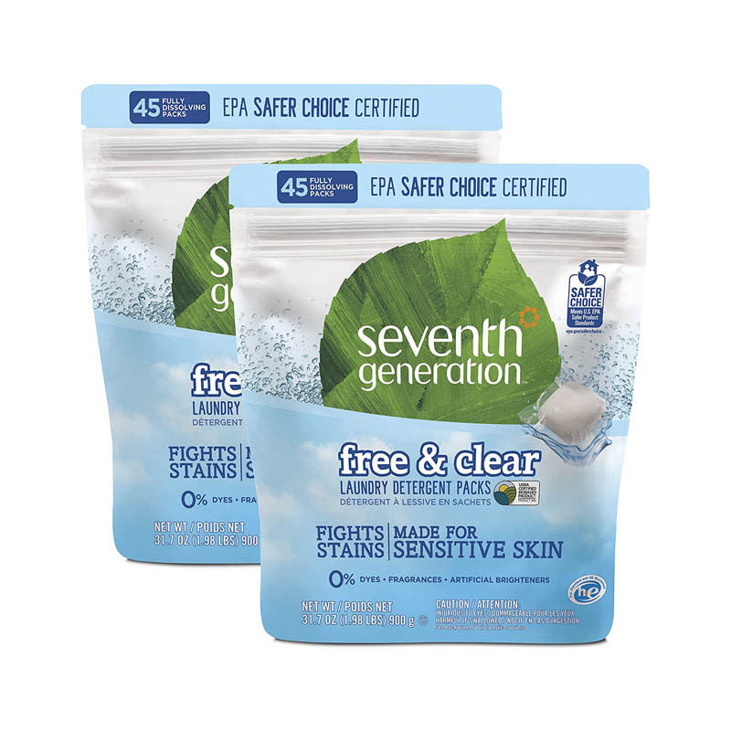 The Best Laundry Detergant Option: Seventh Generation Laundry Detergent PacksThe Best Laundry Detergant Option: Seventh Generation Laundry Detergent Packs