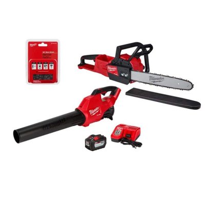 The Best Chainsaw for Backyard Option Milwaukee M18 Fuel 16 Chainsaw Kit With Blower