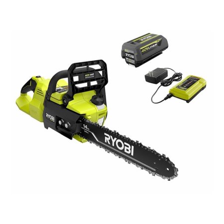  The Best Chainsaw for Backyard Option Ryobi One+ 40V HP 14 Chainsaw Kit