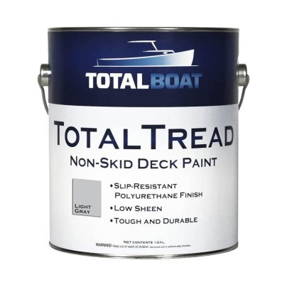 Can of TotalBoat TotalTread Non-Skid Deck Paint on a white background