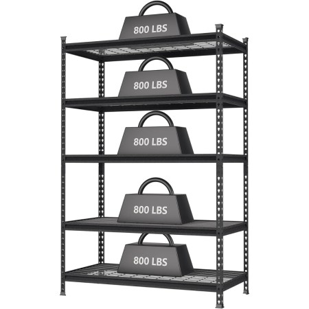  The Best Garage Shelving Option: WorkPro 5-Tier Metal Storage Shelving Unit