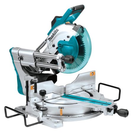  Makita LS1019L 10-in. Dual-Bevel Sliding Miter Saw on white background