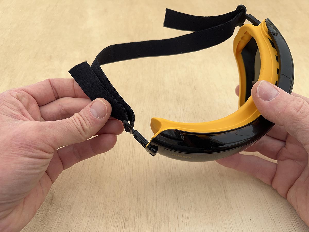 The Best Safety Glasses DeWalt Concealer adjustable strap